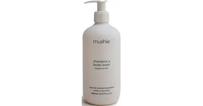 Mushie Organic Baby 2 in 1 shower gel and shampoo for children 400 ml