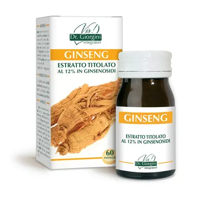 Dr Giorgini ginseng titrated extract 60 tablets of 500 mg - 30 gr