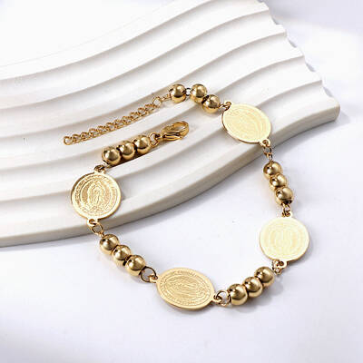 304 Stainless Steel Link Bracelets for Women