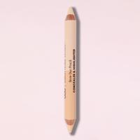 Brow Duo Pencil: Concealer & Highlighter - Smooth Cream Formula