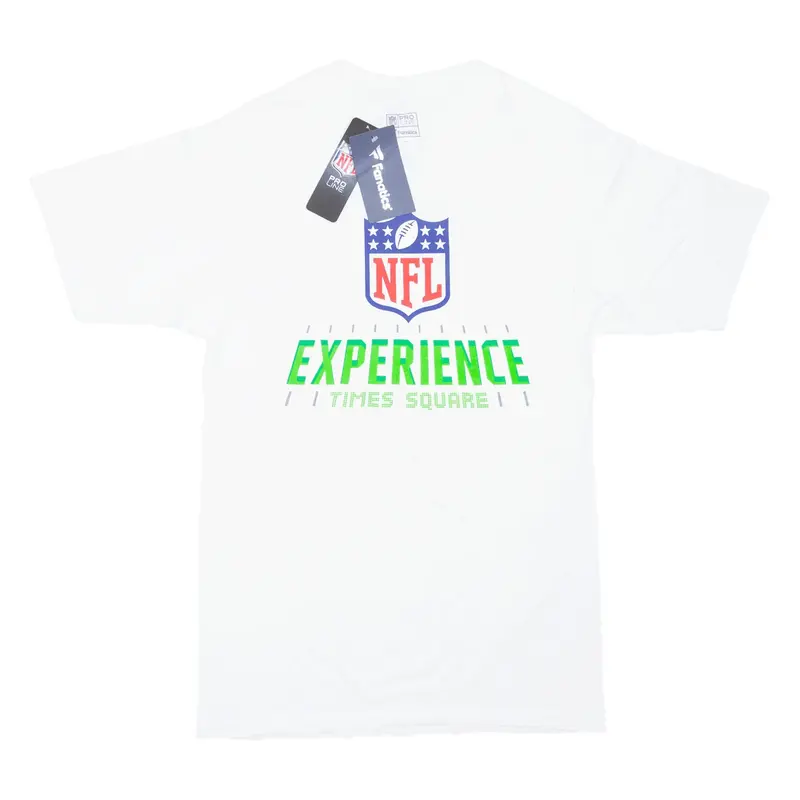 FANATICS NHL Times Square USA T-Shirt White Short Sleeve Mens S