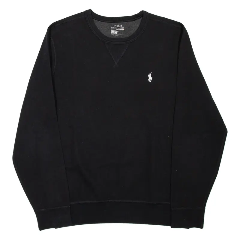 POLO RALPH LAUREN Mens Sweatshirt Black S