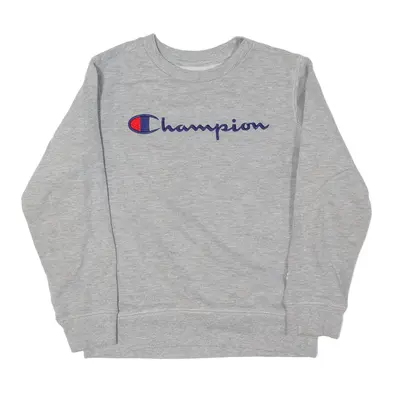 CHAMPION Sweatshirt Grey Boys 7Y