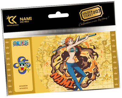One Piece - Cartoon Kingdom - Golden Ticket #3 Nami