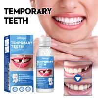 1/2/4pcs  Moldable Dental Gel Dentures Temporary Fillings Cavities and Teeth Fillings Temporary Tooth Filling Denture Kit Ora...