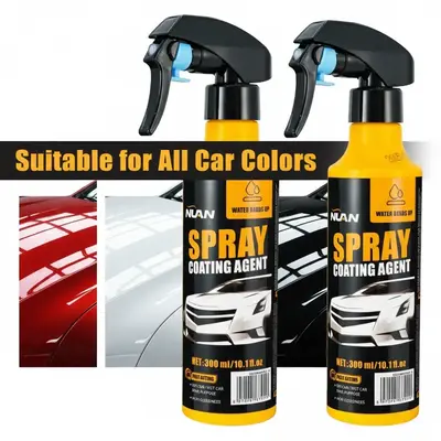 Spray & Protect! Nano Car Coating for Ultra Gloss Finish and Scratch Shield