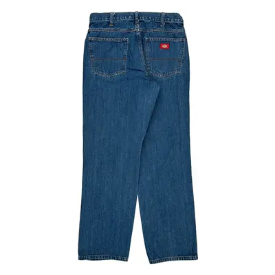 Dickies Jeans - 33W 33L Blue Cotton