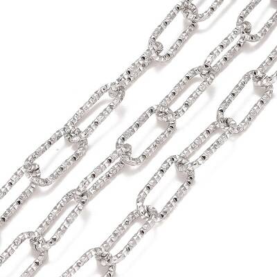 Tarnish Resistant 304 Stainless Steel Paperclip Chains