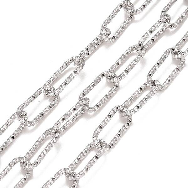 Tarnish Resistant 304 Stainless Steel Paperclip Chains