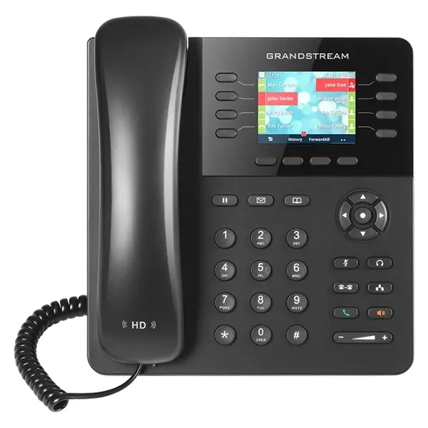 GXP2135 Grand Stream GXP2130 2.8 inch LCD Screen 8-line Enterprise VoIP phone