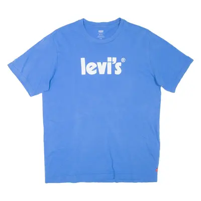 LEVI'S Relaxed Mens T-Shirt Blue M
