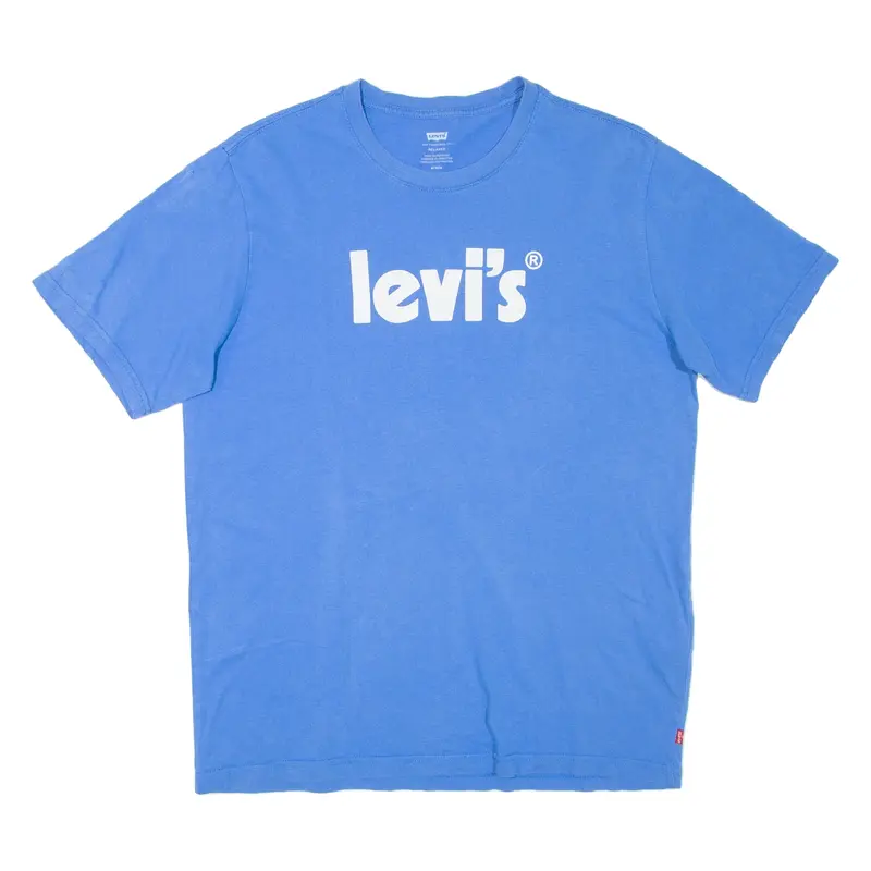 LEVI'S Relaxed Mens T-Shirt Blue M