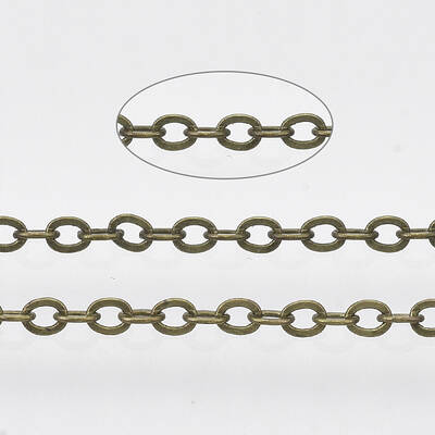 Brass Coated Iron Cable Chains
