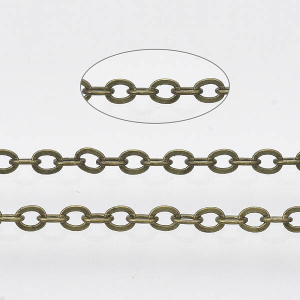 Brass Coated Iron Cable Chains
