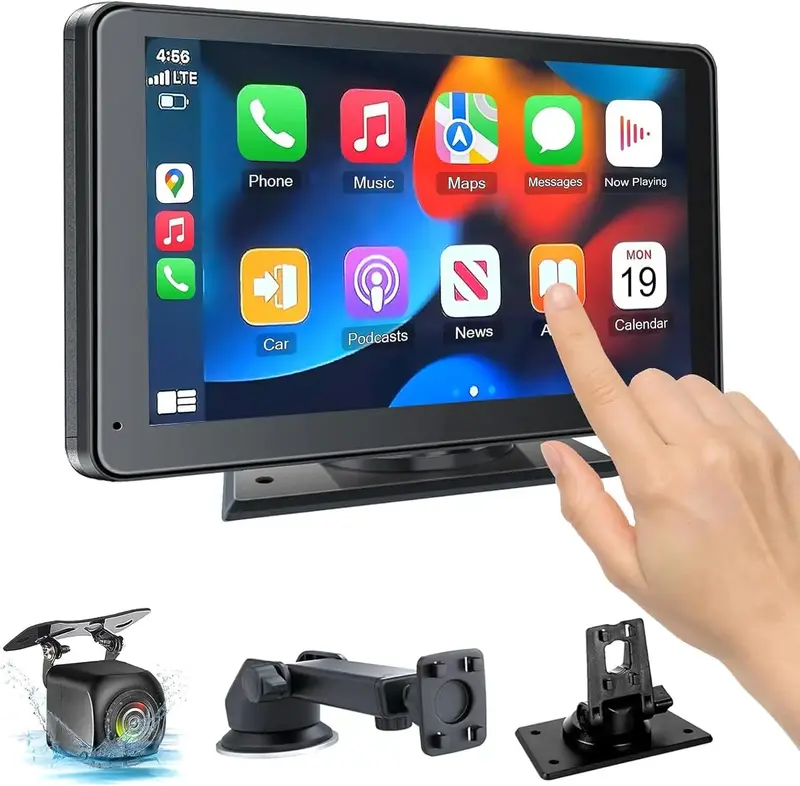 Hieha 2025 Wireless Portable Carplay and Android Auto 7\