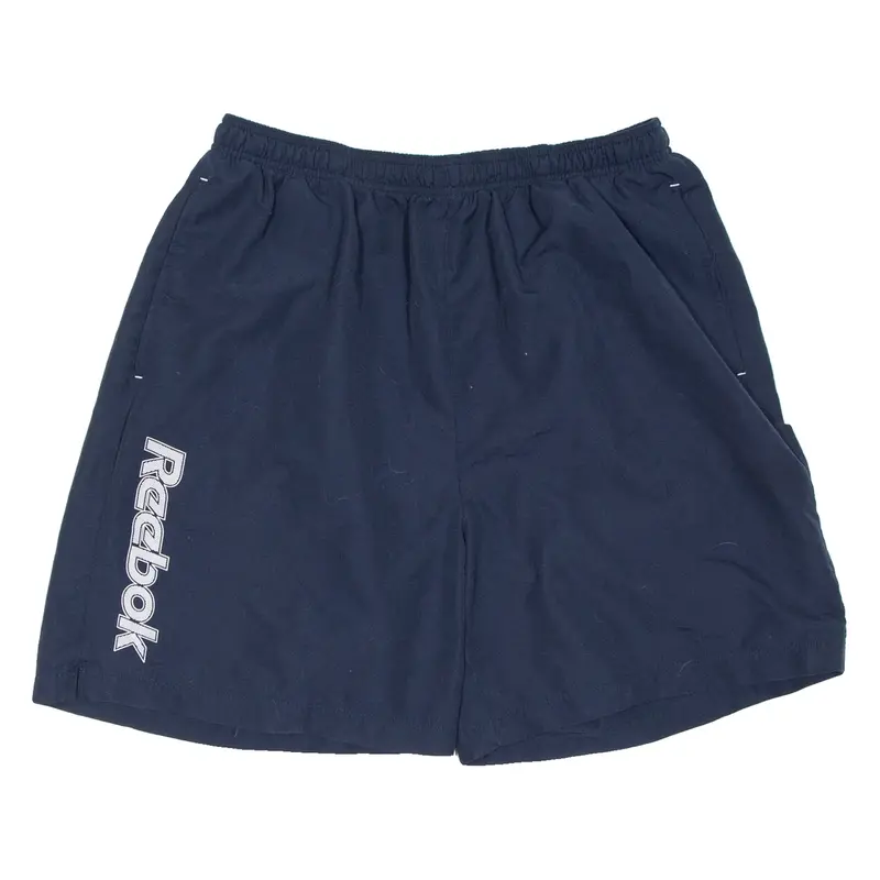 REEBOK Mesh Lining Mens Swimming Shorts Blue Relaxed XL W32