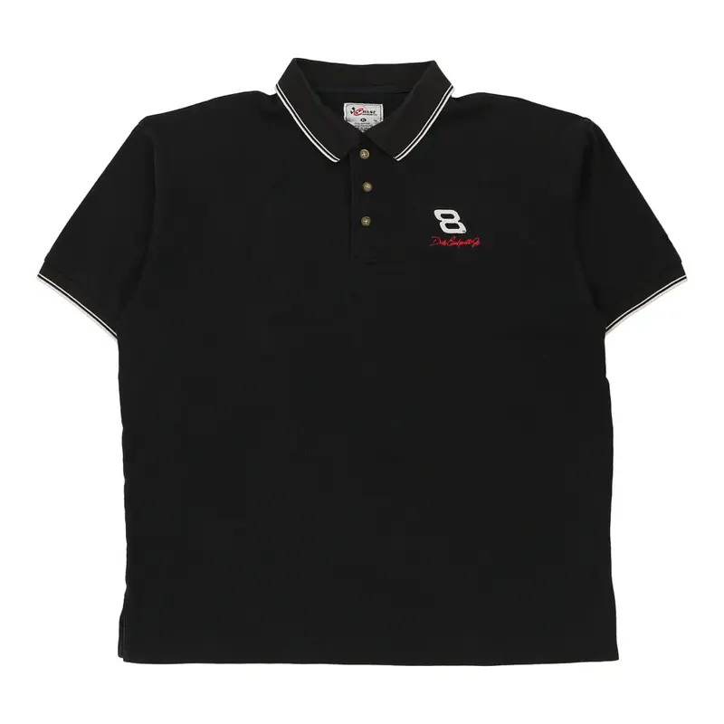 Earnhardt Jr 8 Chase Authentics Nascar Polo Shirt - XL Black Cotton