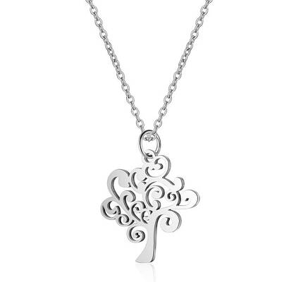 Non-Tarnish 201 Stainless Steel Pendants Necklaces