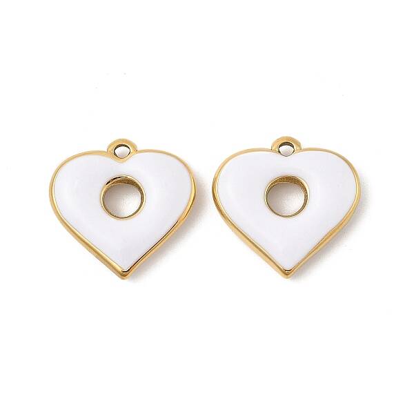 304 Stainless Steel Enamel Pendants