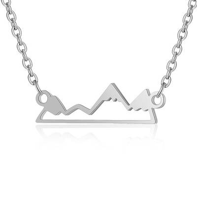Non-Tarnish 201 Stainless Steel Pendant Necklaces