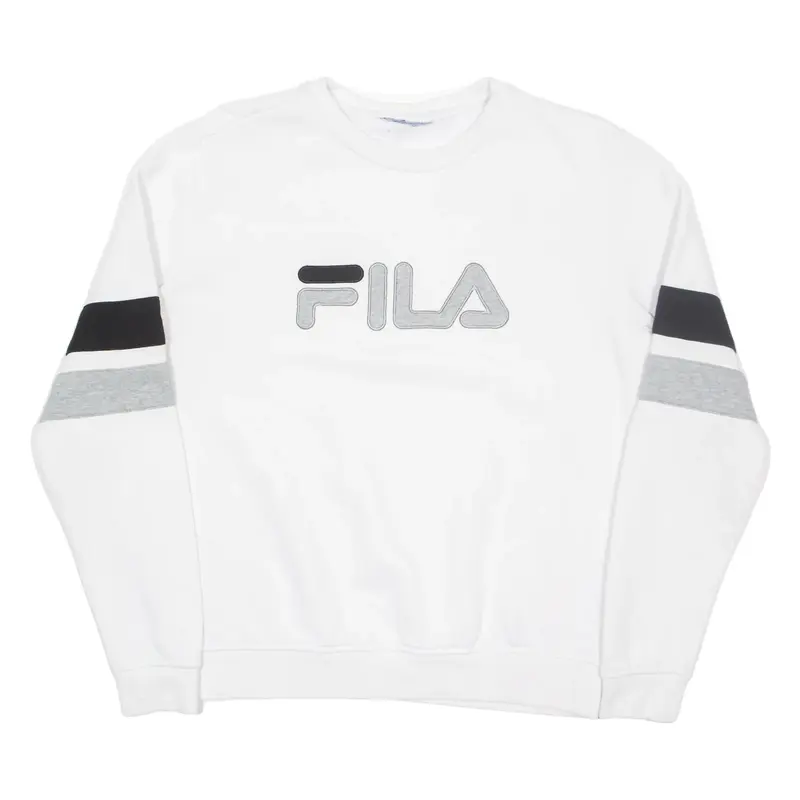 FILA Mens Sweatshirt White S