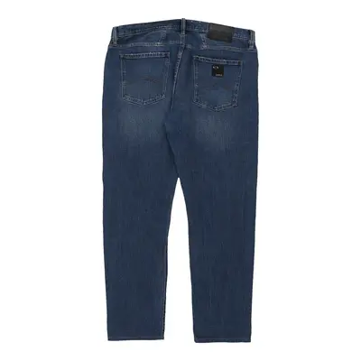 Armani Exchange Slim Jeans - 39W 31L Blue Cotton