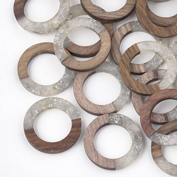 Resin & Wood Pendants