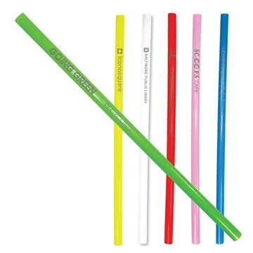 500 Custom Reusable Standard Straw - Dishwasher Safe & Heavy Duty
