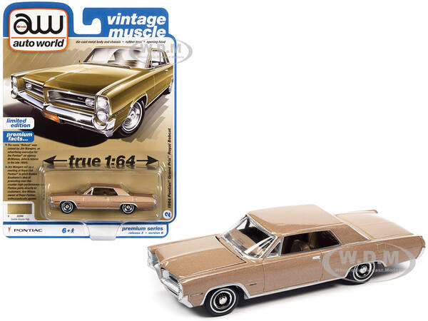 1964 Pontiac Grand Prix Royal Bobcat Saddle Bronze Metallic \