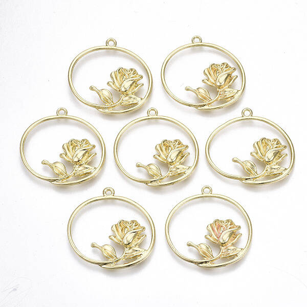 Rack Plating Alloy Pendants