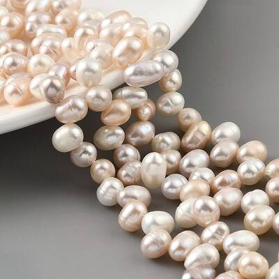 Natural Cultured Freshwater Pearl Beads Strands