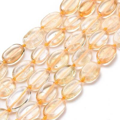 Natural Citrine Beads Strands