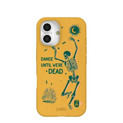 Honey Dancing Skeleton iPhone 16 Case