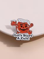 Cartoon Water Bottle Design Brooch, 2024 New Style Cute Clothes Badge, Enamel Pin Suitable for Backpacks, Jeans, Scarves, Hat...