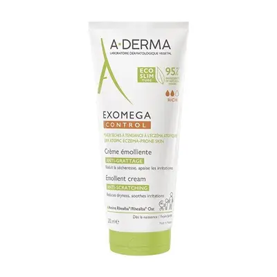 A-Derma Crema Emolliente Per Pelli Secche Soggette A Eczema Atopico Exomega Control (Crema Emolliente) - Volume: 200 Ml
