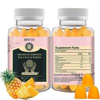 BPEYH-Feminine Balance Gummies Hawaiian Pineapple-60 Gummies 30 Servings Dietary Fruit Edible Supplement Fitness Vitamin gum...