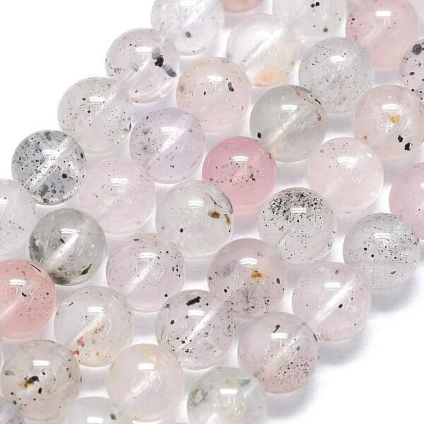Natural Lepidolite Beads Strands