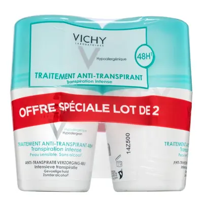 Vichy Deodorante Roll-on Antitraspirante Intensivo 48H 2 x 50 ml