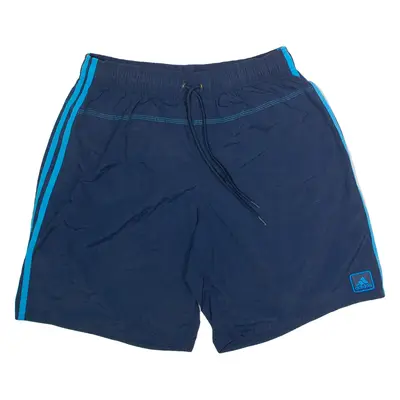 ADIDAS Mens Swimming Shorts Blue L W30