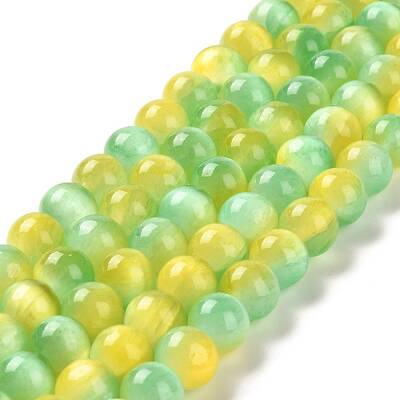 Natural Selenite Beads Strands