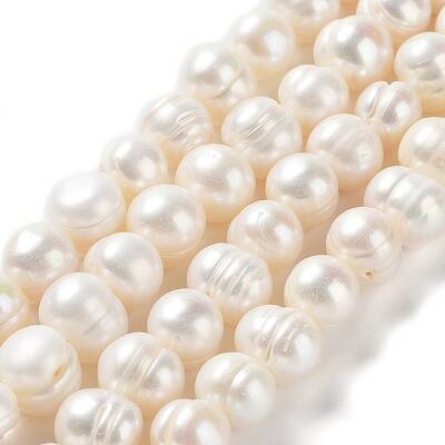 Natural Cultured Freshwater Pearl Beads Strands