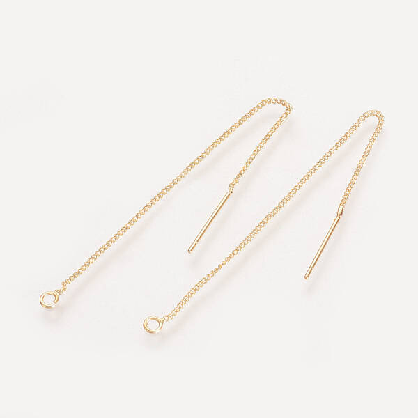 Brass Stud Earring Findings
