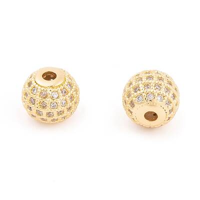 Ion Plating(IP) Cubic Zirconia Beads