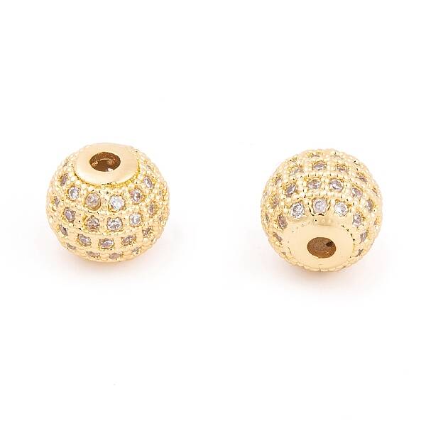 Ion Plating(IP) Cubic Zirconia Beads