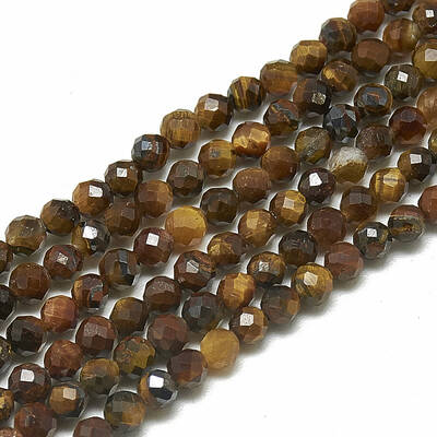 Natural Tiger Eye Beads Strands