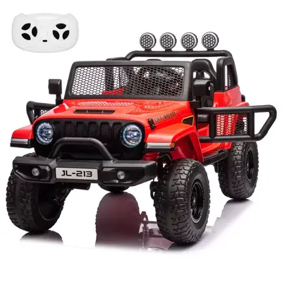Garvee Ride - P Series: 24V 7AH Kids Ride on Truck Car 2 Seater Electric Vehicles for Toddles 2WD/4WD Switchable Battery Powe...