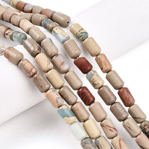 Natural Shoushan Stone Beads Strands