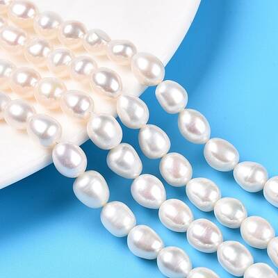 Natural Cultured Freshwater Pearl Beads Strands