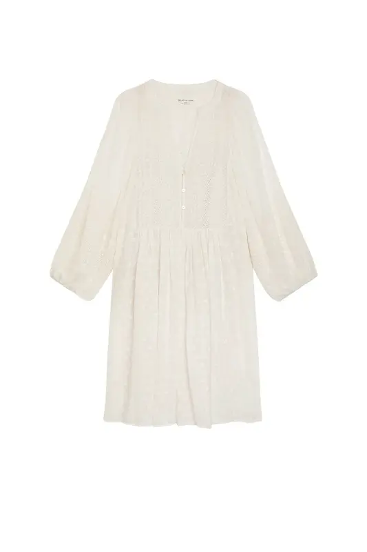 Dress Reneta Ecru | Color: ECRU | Size: 2-M