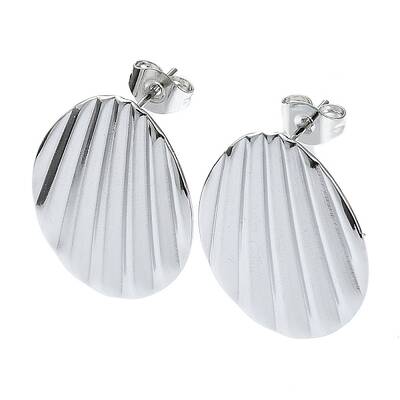 Tarnish Resistant 201 Stainless Steel Stud Earrings